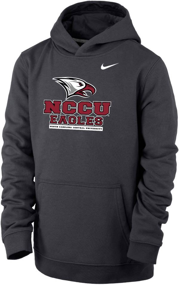 Nike Youth North Carolina Central Eagles Grey Club Fleece Pullover Hoodie product image