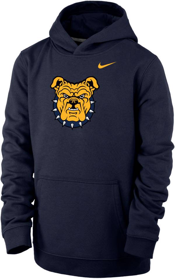 Nike Youth North Carolina A&T Aggies Aggie Blue Club Fleece Pullover Hoodie