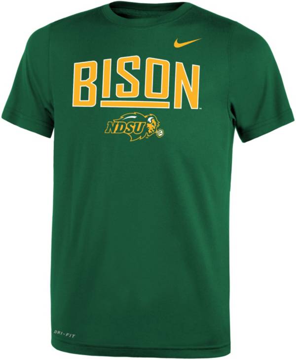 Nike Youth North Dakota State Bison Green Dri-FIT Legend T-Shirt product image