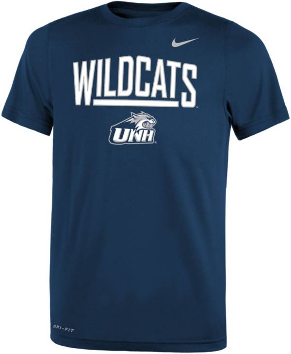 Nike Youth New Hampshire Wildcats Blue Dri-FIT Legend T-Shirt