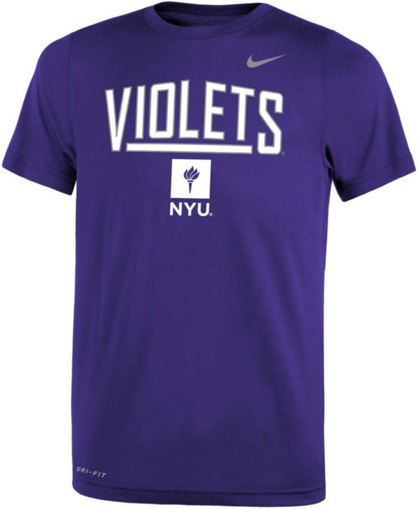 Nike Youth NYU Violets NYU Purple Dri-FIT Legend T-Shirt