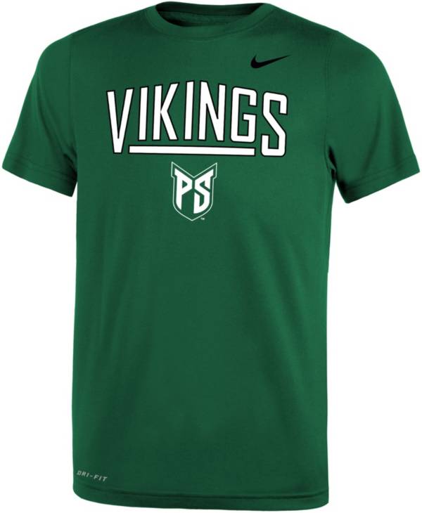 Nike Youth Portland State Vikings Green Dri-FIT Legend T-Shirt