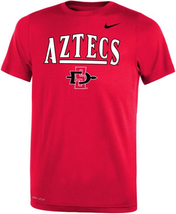 Nike Youth San Diego State Aztecs Scarlet Dri-FIT Legend T-Shirt