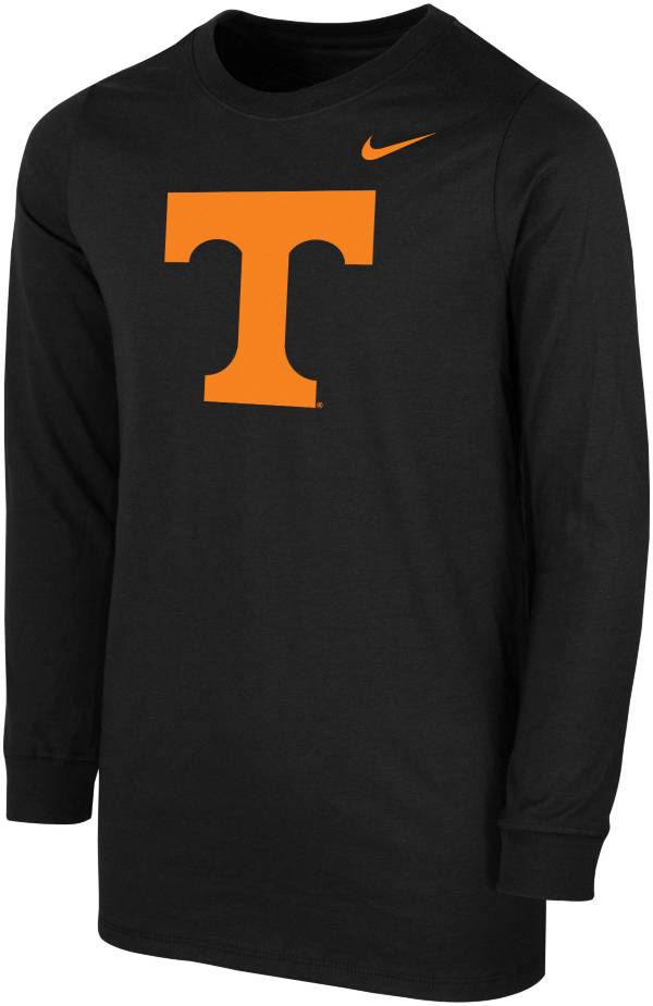 Nike Youth Tennessee Volunteers Core Cotton Long Sleeve Black T-Shirt