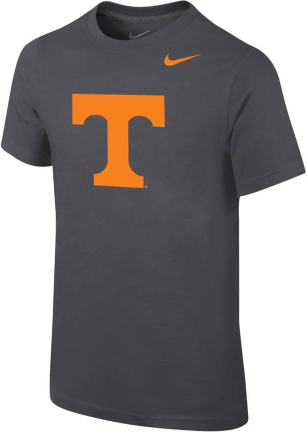 Nike Youth Tennessee Volunteers Grey Cotton T-Shirt