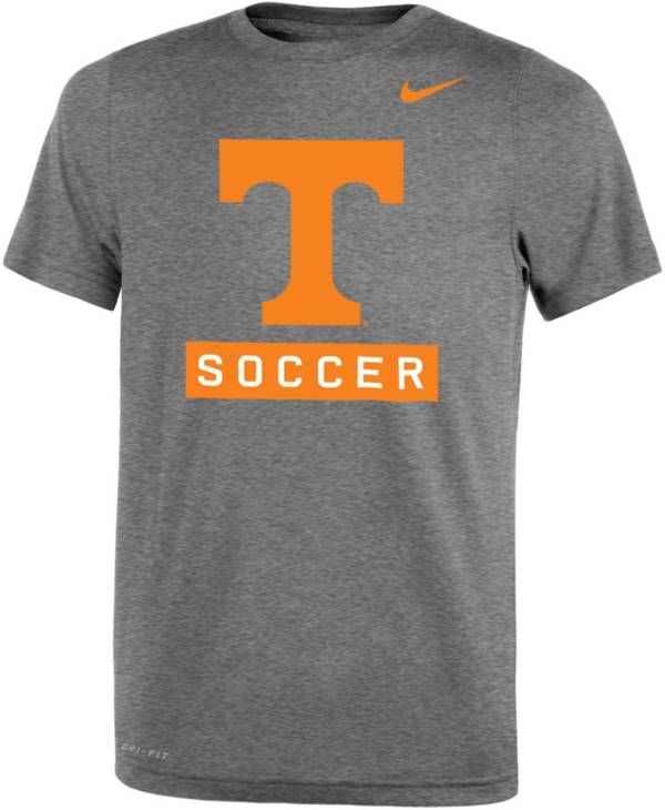 Nike Youth Tennessee Volunteers Grey Soccer Legend T-Shirt