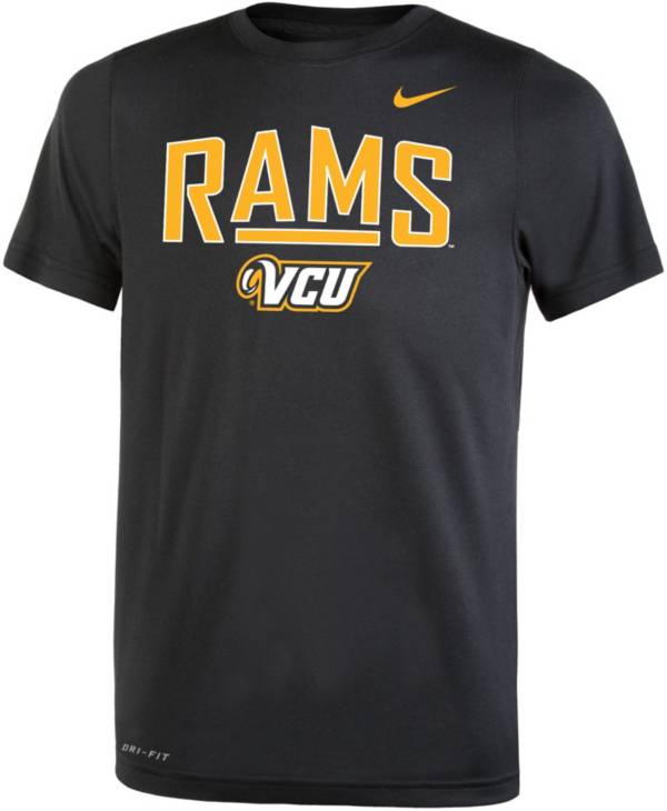 Nike Youth VCU Rams Dri-FIT Legend Black T-Shirt