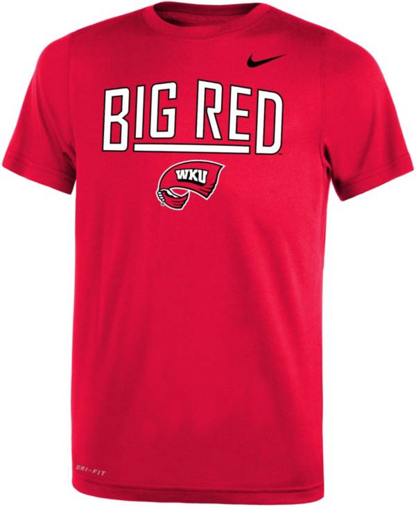 Nike Youth Western Kentucky Hilltoppers Red Dri-FIT Legend T-Shirt product image
