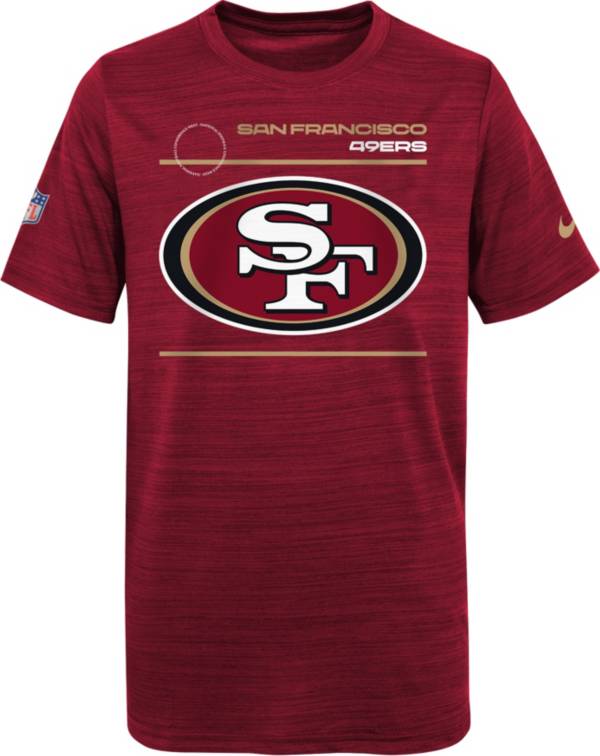 Nike Youth San Francisco 49ers Sideline Legend Velocity Red T-Shirt