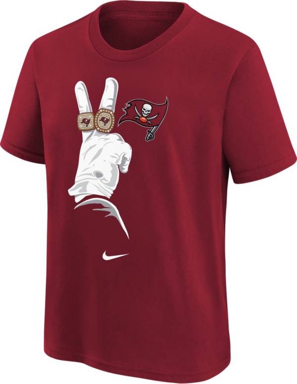 Nike Youth Tampa Bay Buccaneers Local Pack Red T-Shirt product image