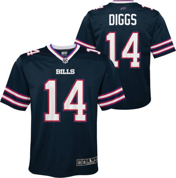Nike Youth Buffalo Bills Stefon Diggs #14 Marine Game Jersey