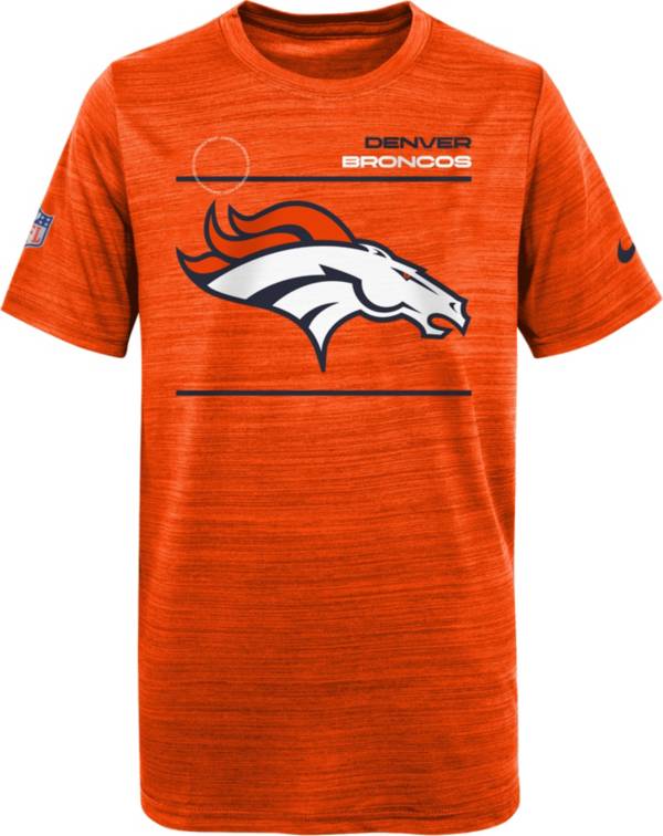 Nike Youth Denver Broncos Sideline Legend Velocity Orange T-Shirt