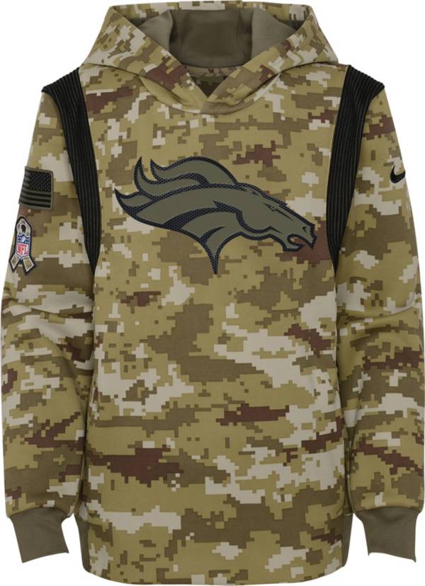 Nike Youth Denver Broncos Salute to Service Camouflage Hoodie