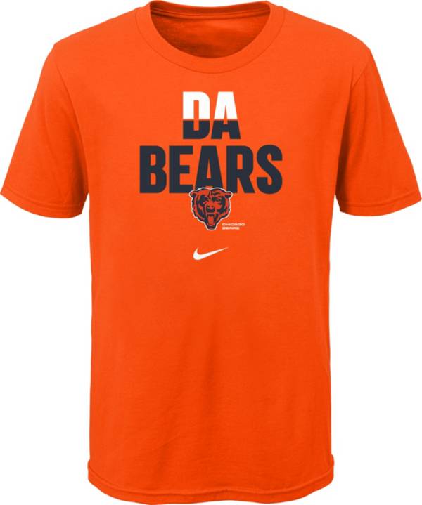 Nike Youth Chicago Bears Local Split Orange T-Shirt