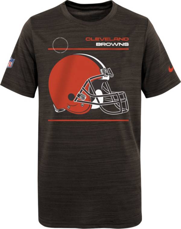 Nike Youth Cleveland Browns Sideline Legend Velocity Brown T-Shirt