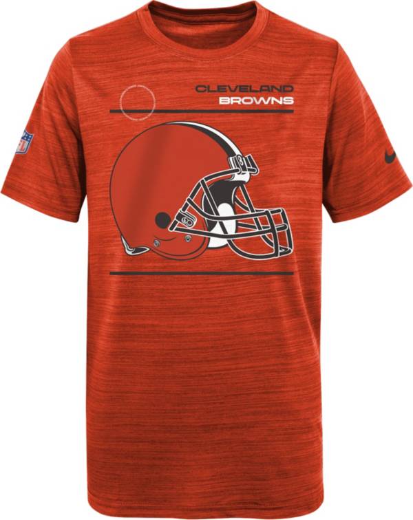 Nike Youth Cleveland Browns Sideline Legend Velocity Orange T-Shirt