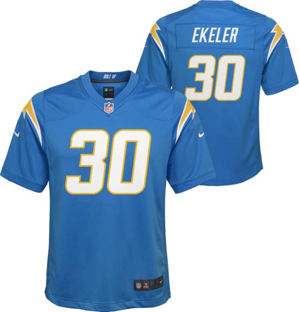 Nike Youth Los Angeles Chargers Austin Ekeler #30 Blue Game Jersey product image