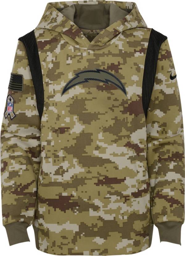 Nike Youth Los Angeles Chargers Salute to Service Camouflage Hoodie product image