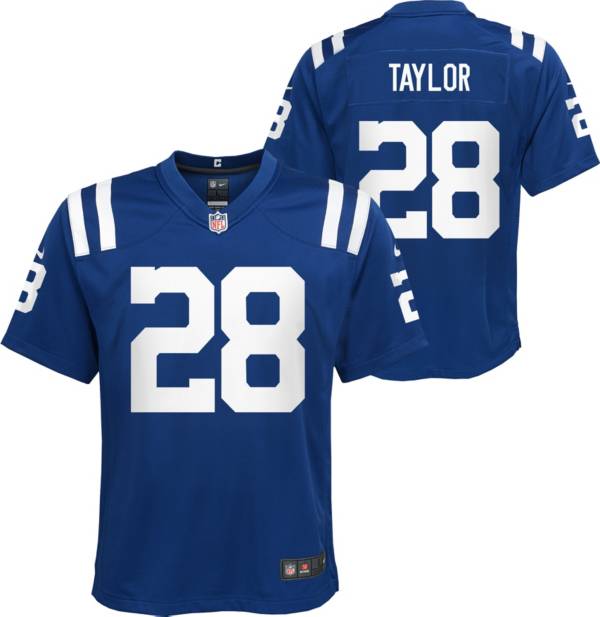 Nike Youth Indianapolis Colts Jonathan Taylor #28 Blue Game Jersey ...