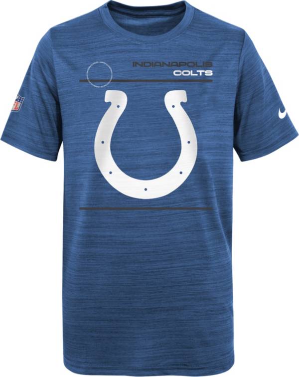 Nike Youth Indianapolis Colts Sideline Legend Velocity Blue T-Shirt