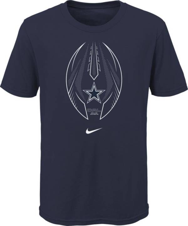 Nike Youth Dallas Cowboys Navy Icon T-Shirt