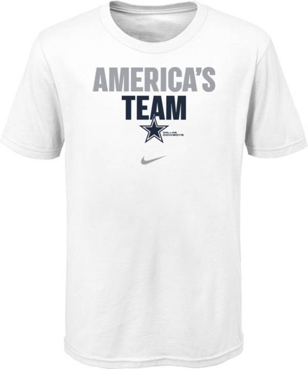 Nike Youth Dallas Cowboys Local Split White T-Shirt