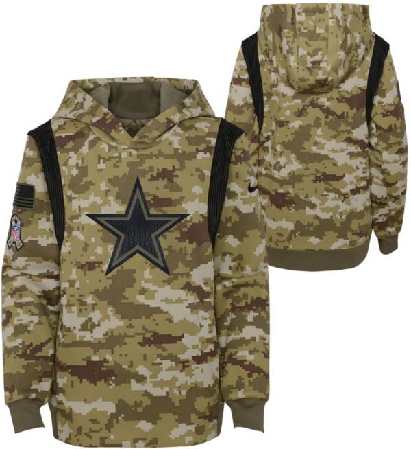 Nike Youth Dallas Cowboys Salute to Service Camouflage Hoodie