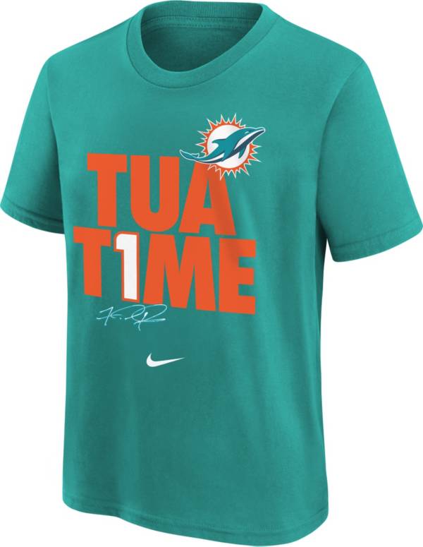 Nike Youth Miami Dolphins Local Tua Tagovailoa Green T-Shirt