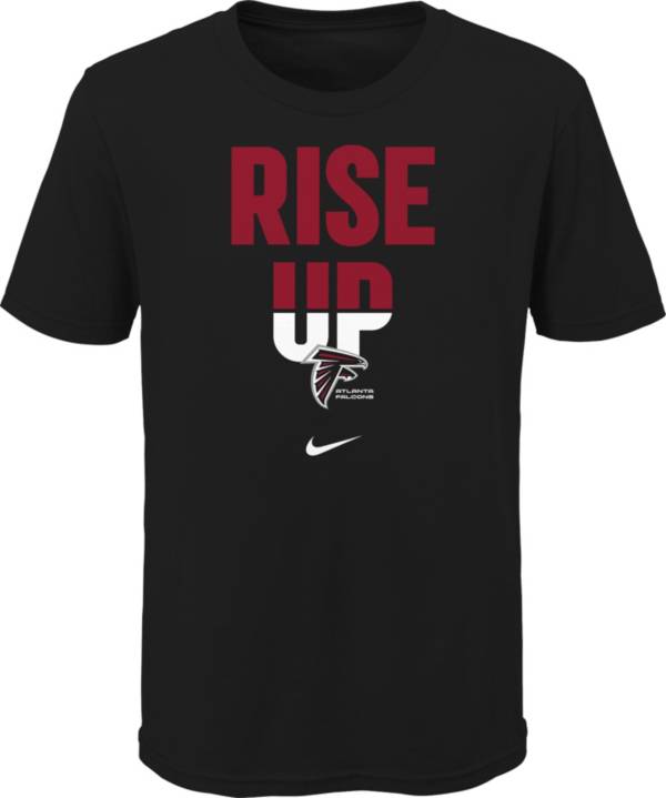 Nike Youth Atlanta Falcons Local Split Black T-Shirt