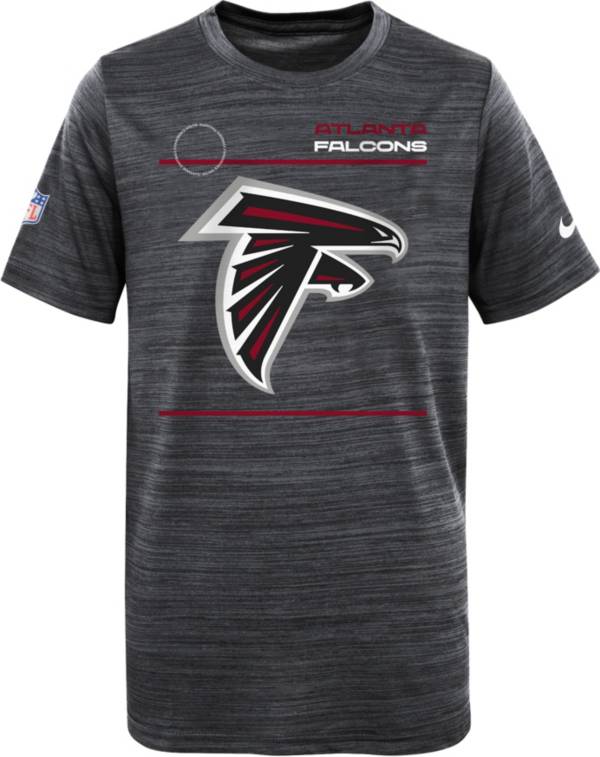 Nike Youth Atlanta Falcons Sideline Legend Velocity Black T-Shirt