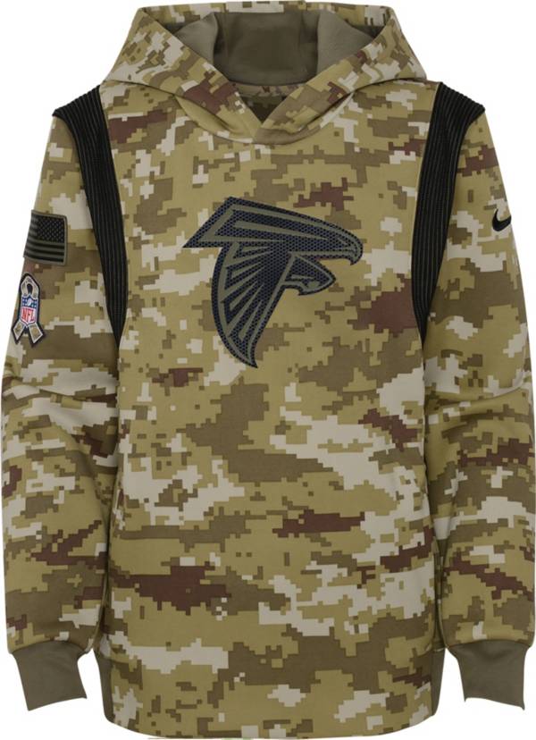 Nike Youth Atlanta Falcons Salute to Service Camouflage Hoodie