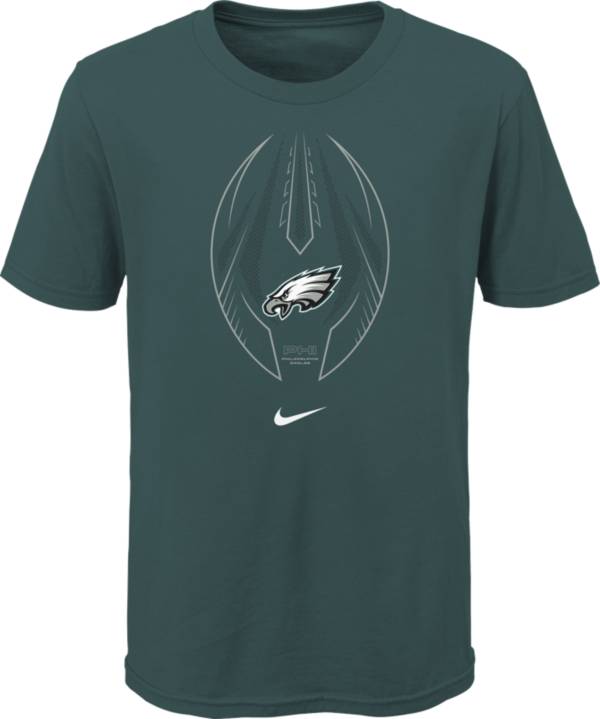 Nike Youth Philadelphia Eagles Icon Teal T-Shirt