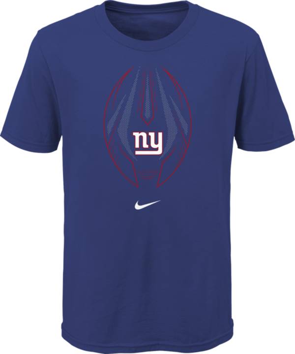 Nike Youth New York Giants Icon Blue T-Shirt