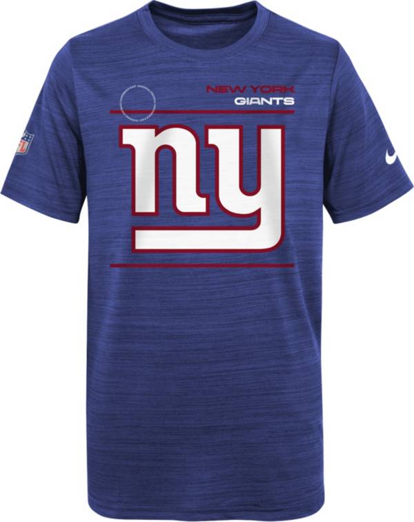 Nike Youth New York Giants Sideline Legend Velocity Blue T-Shirt product image
