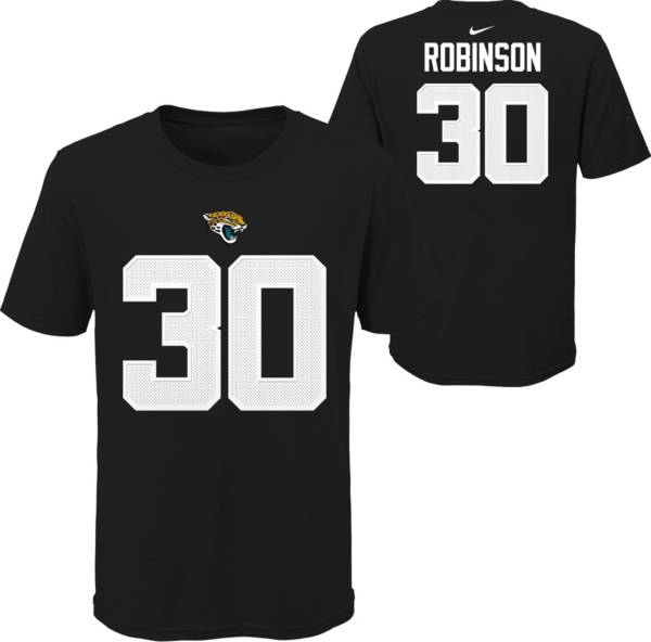 Nike Youth Jacksonville Jaguars Jerome Robinson #30 Black T-Shirt