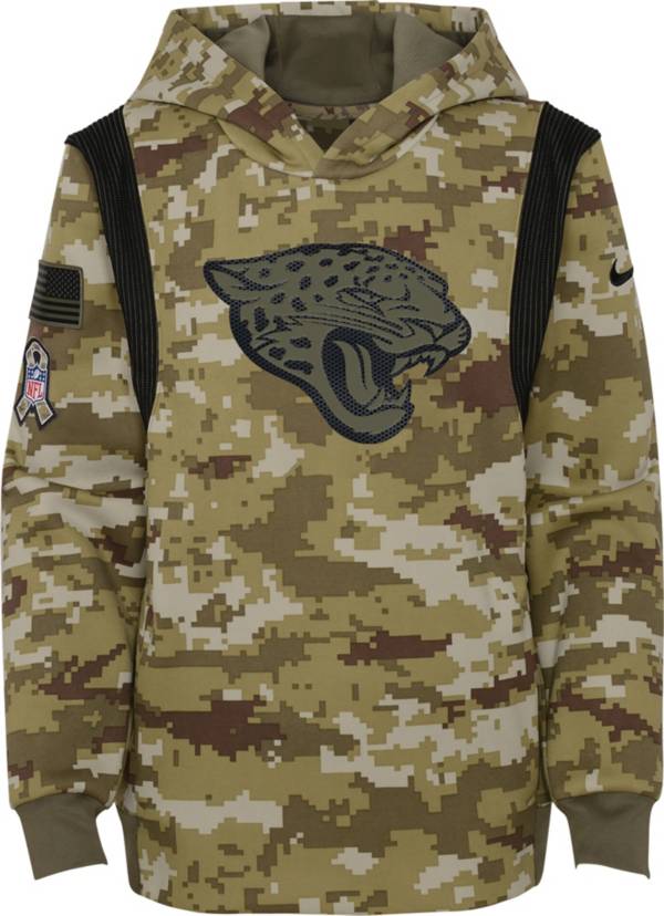 Nike Youth Jacksonville Jaguars Salute to Service Camouflage Hoodie