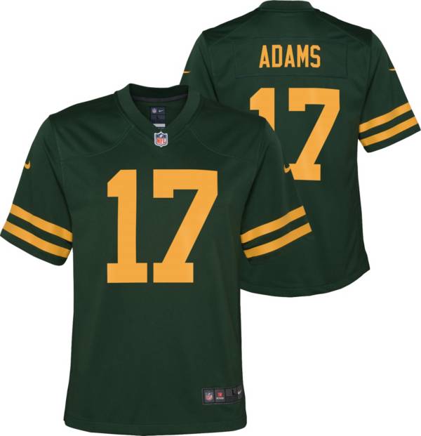 Nike Youth Green Bay Packers Davante Adams #17 Alternate Game Green Jersey