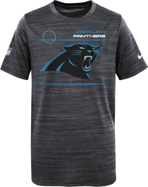 Nike Youth Carolina Panthers Sideline Legend Velocity Black T-Shirt product image