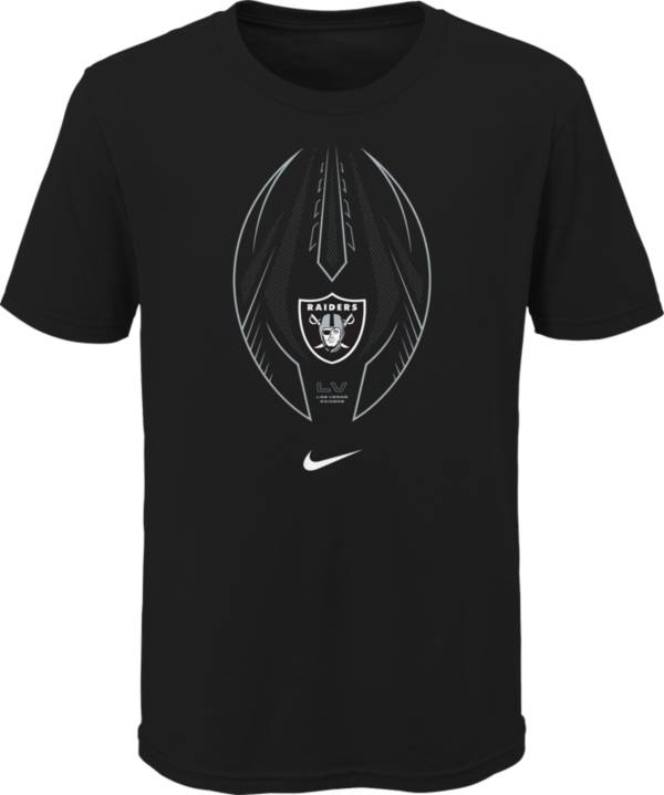 Nike Youth Las Vegas Raiders Icon Black T-Shirt