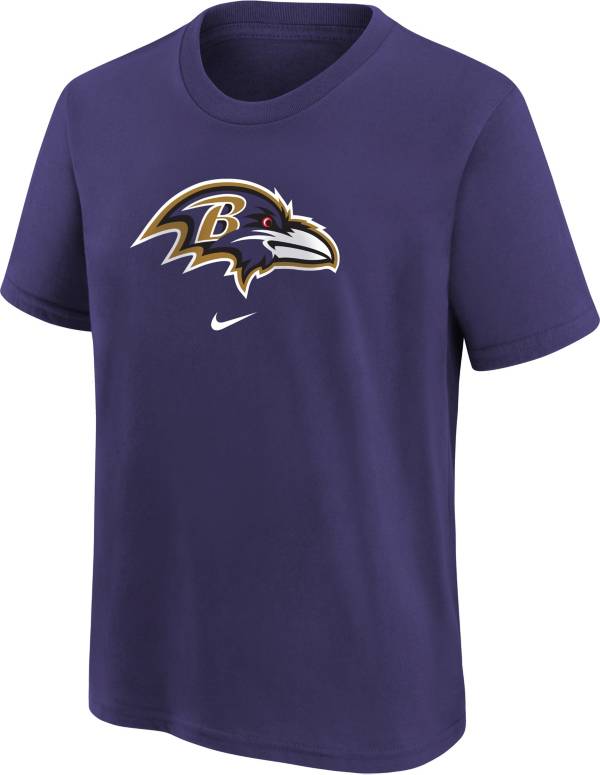 Nike Youth Baltimore Ravens Logo Cotton Purple T-Shirt product image