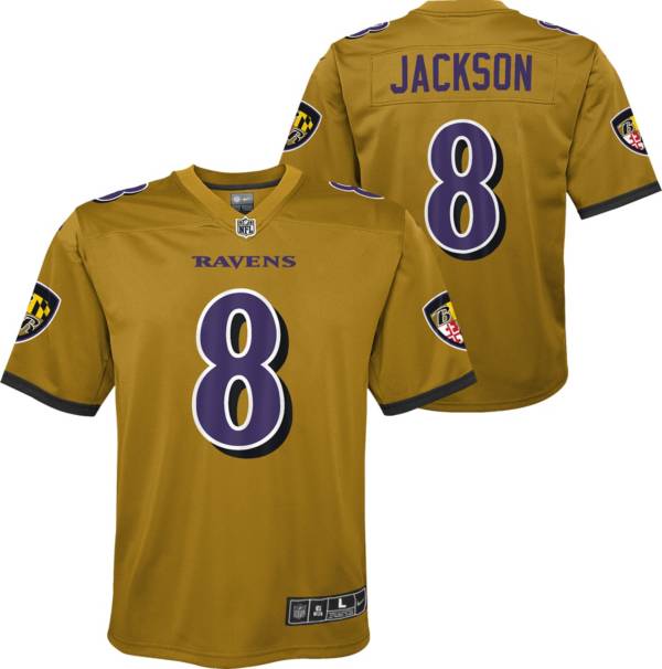 Nike Youth Baltimore Ravens Lamar Jackson #8 Game Jersey