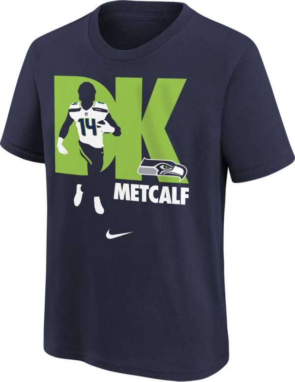 Nike Youth Seattle Seahawks Local DK Metcalf Navy T-Shirt