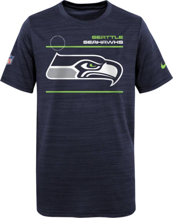 Nike Youth Seattle Seahawks Sideline Legend Velocity Navy T-Shirt