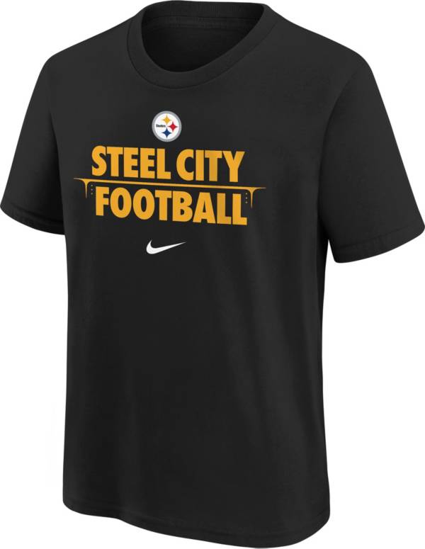 Nike Youth Pittsburgh Steelers Local Pack Black T-Shirt