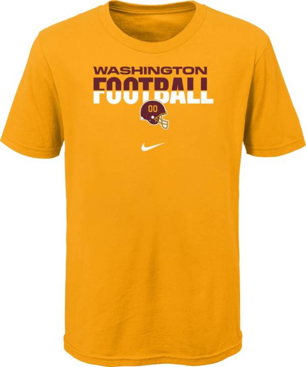 Nike Youth Washington Football Team Local Split Gold T-Shirt