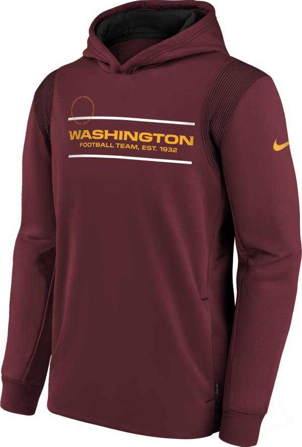 Nike Youth Washington Football Team Team Red Therma Pullover Hoodie