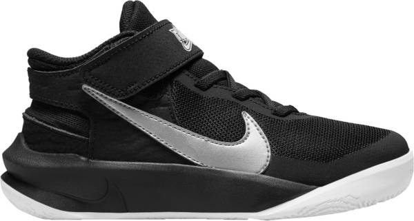 Nike Kids' Preschool Team Hustle D10 Flyease Basketball Shoes