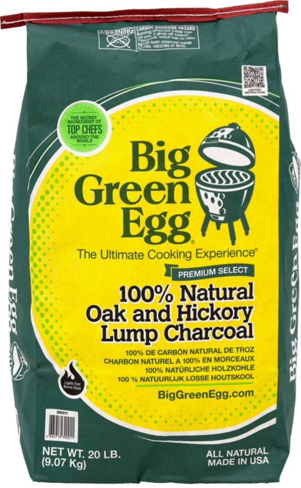 Big Green Egg 100% Natural Oak & Hickory Lump Charcoal product image