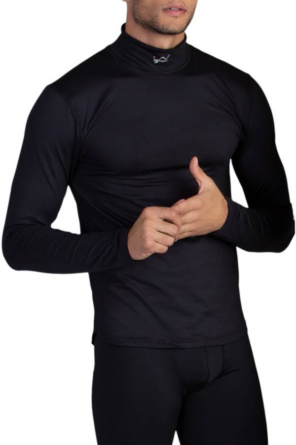 Watson's Men's PERFORMANCE Thermal Baselayer Long Sleeve Mock Neck Shirt