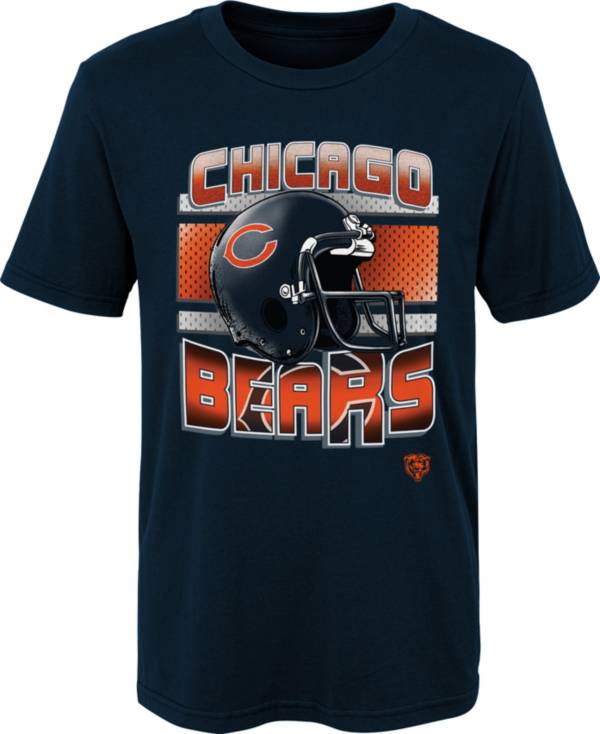 NFL Team Apparel Little Boys' Chicago Bears NAVY Glory Days T-Shirt